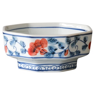 日式陶瓷餐具汤碗面碗大号米饭碗八角平钵家用水果沙拉碗 微瑕疵