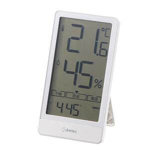 日本dretec多利科温湿度计家用室内温度计高精度婴儿房电子湿度计