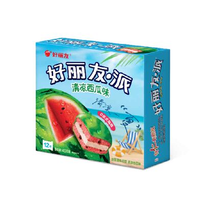 好丽友清凉西瓜派下午茶408g