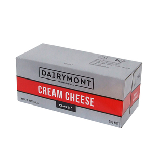 大利年奶油干酪奶酪2KG*6盒澳大利亚进口奶油芝士乳酪蛋糕用整箱