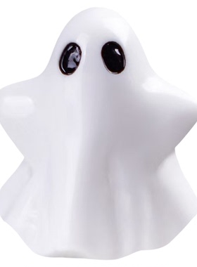 创意万圣节飘飘幽灵实色桌面摆件