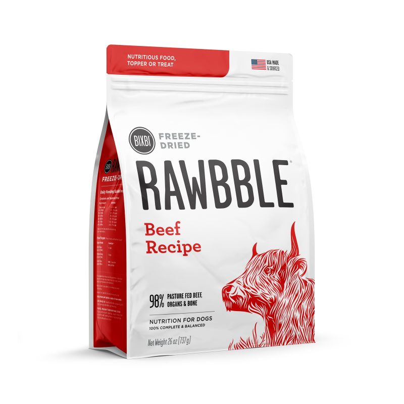 BIXBIRAWBBLE狗主食冻干牛肉味