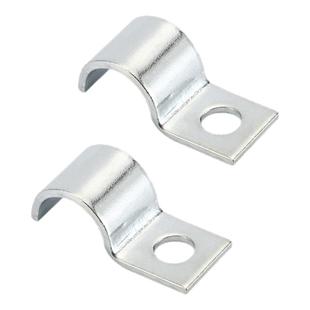 鸿洋 K01单孔单管卡加厚P型卡单边电缆卡仪表卡单边骑马卡管卡