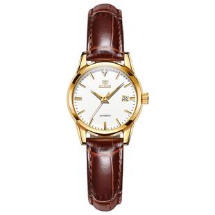 送女友新年礼物瑞士2025新款名表品牌正品女士手表机械表轻奢小众