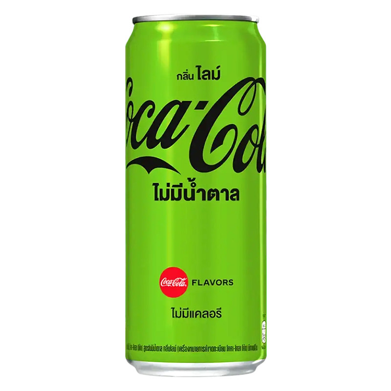 泰国进口可口可乐青柠味碳酸饮料