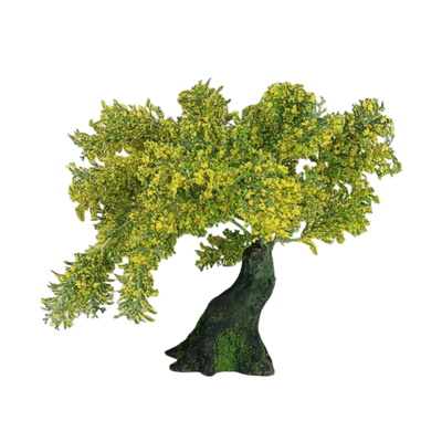 小型樱花树枫树松树仿真花