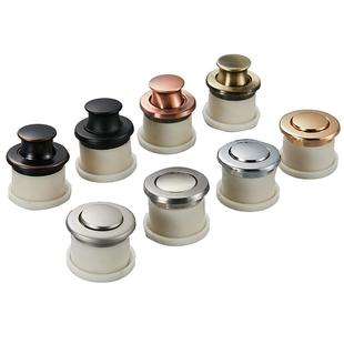 单孔圆形弹跳暗装拉手可伸缩隐藏床头衣橱柜门把柄抽屉按压嵌入式