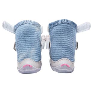 djj狗鞋fokwow秋季布鞋防掉软底透气小型犬狗狗泰迪博美防脏福旺