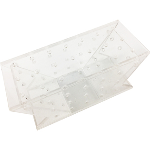 静风听海水族鱼缸捕蟹盒钢毛虫小鱼诱捕盒抓螃蟹神器海缸捕蟹工具