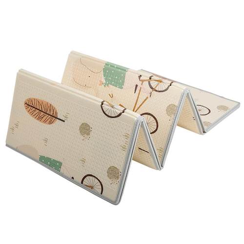 曼龙宝宝爬行垫加厚折叠婴儿爬爬垫XPE环保无味客厅整张地垫家用