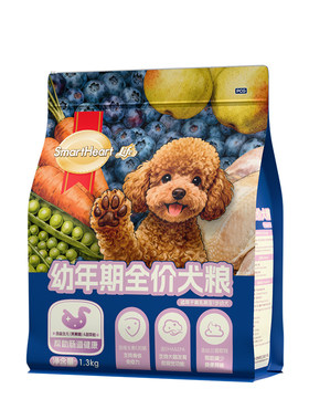 慧心常伴幼犬狗粮小狗狗粮适用比熊边牧柴犬柯基泰迪小型犬1.3kg