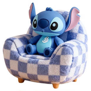 史迪仔小夜灯毛绒沙发拍拍灯卧室床灯正版史迪奇公仔摆件生日礼物