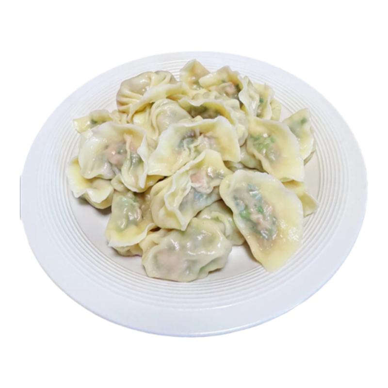 【茴香鸡蛋-安心素】手工水饺荠菜韭菜白菜豆腐素什锦馅饺子4斤装
