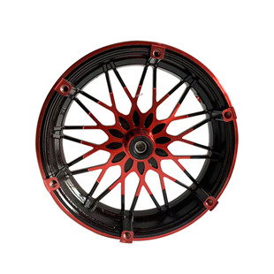 电动车反碟刹轮10寸12寸6孔外盘反扣碟刹圈深远009同款铝轮毂