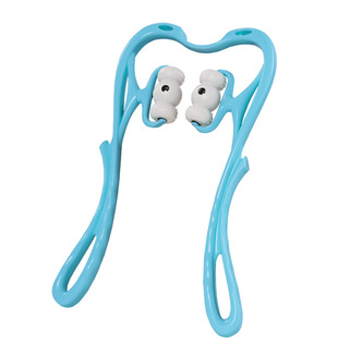 颈椎按摩器多功能家用仪夹揉捏脖子背肩颈椎腰部手动滚轮疏通神器