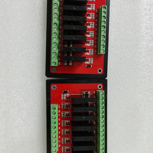 龙8路固态继电器模块扩展板AC240V2A