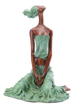 阿斯蒙迪章华原创青铜海风雕塑