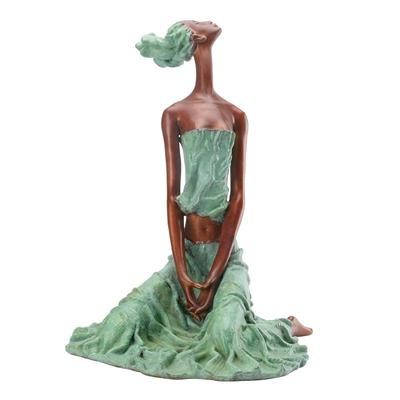 阿斯蒙迪章华原创青铜海风雕塑