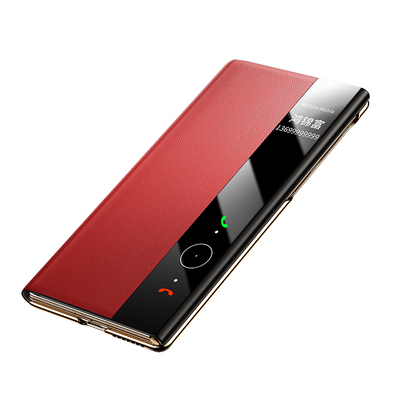 行业新款！MateXT翻盖真皮手机壳