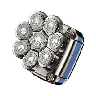 九刀头光头神器剃光头专用剃须刀男士剃头发电动剃头刀自刮光头机