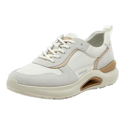 Bata休闲鞋女2025春季商场厚底透气通勤百搭运动鞋0730DAM5