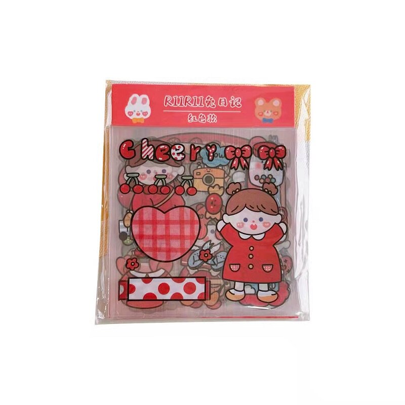 防水免裁剪手账贴纸装饰小图案 少女心可爱韩版手帐素材贴画