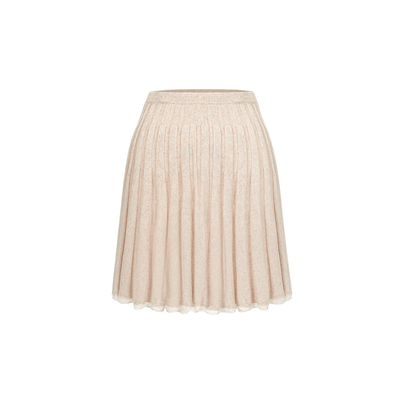 30绵羊毛高腰百搭针织百褶裙