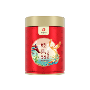 云南滇红凤牌经典58特级罐装100g