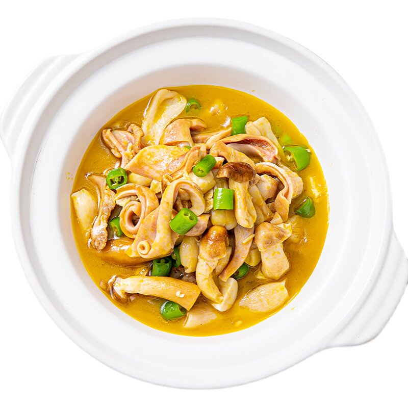 松茸菌肚条猪肚丝宴席半成品食材