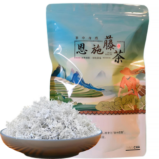 藤茶湖北恩施来凤藤茶之乡正宗富硒藤茶莓茶特级龙须芽尖品质袋装