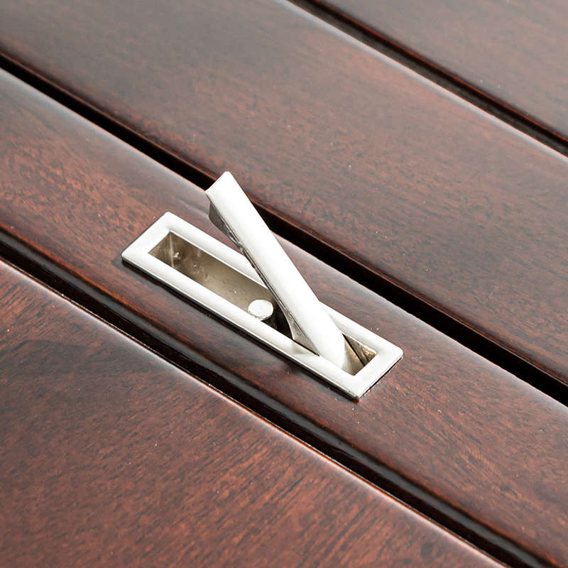 茶水柜茶桌边柜檀木色电茶炉支架可移动小多功能茶台茶盘收纳简约