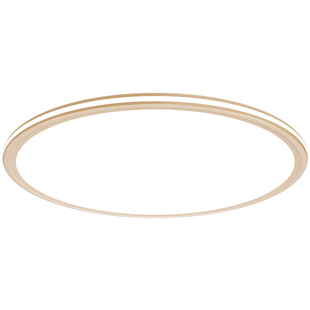 极简圆形主卧室灯2026新款超薄led吸顶灯客厅灯餐厅书房房间灯具