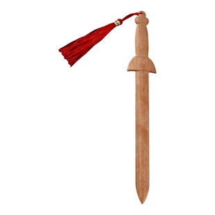 原色真桃木剑无漆纯桃木宝剑桃木挂件八卦宝剑宝宝婴儿童摆件