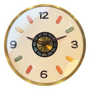 挂钟客厅家用高级感高端2025新款现代创意轻奢挂墙上表静音时钟表