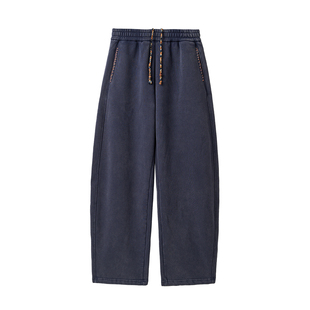 MICartsy王紫珊配饰车togo系列秋冬新款加绒休闲遛弯裤宽松长裤女