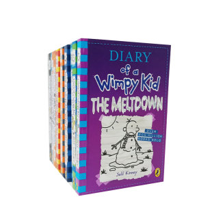 小屁孩日记 英文原版 小屁孩日记全套 Diary of a Wimpy Kid 10册 小屁孩日记英文版 儿童英语小说 小学生英语课外读物漫画小说