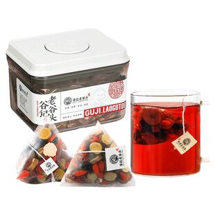 老谷头人参五宝茶黄精覆盆子黄芪枸杞养生茶八宝茶男士男人熬夜