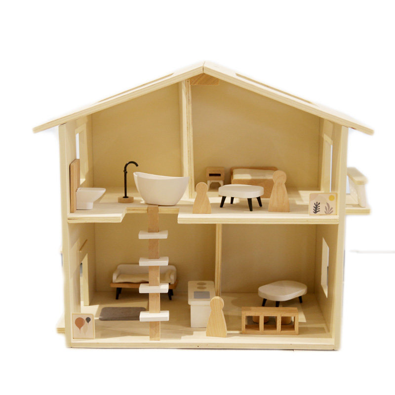 儿童过家家玩具女孩别墅大型娃娃屋DIY益智仿真木制礼物生日男XY
