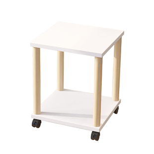 桌下打印机置物架办公室可移动带轮放置柜落地家用复印机架放置台