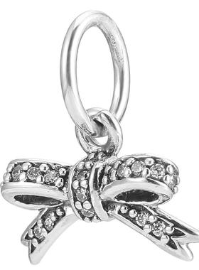 pandora/潘多拉925蝴蝶结锆石