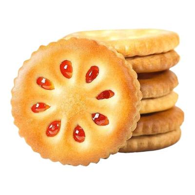 果酱夹心饼干零食儿童休闲解馋食品营养果香独立包装小吃批发整箱