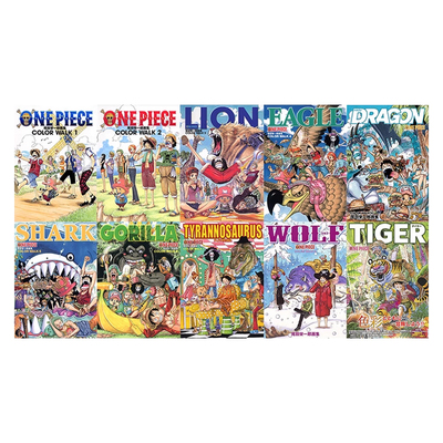 海贼王原画集尾田荣一郎插画