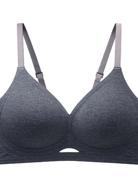 无痕内衣夏薄款聚拢收副乳防下垂