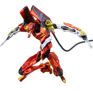 千手万代RG EVA 二号机红金属着色新世纪福音战士初拼装1:144模型