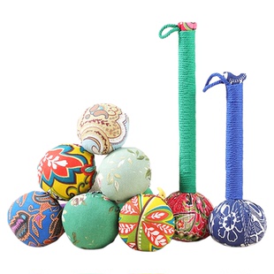 艾草养生锤山苍子决明子经络拍打按摩锤敲打手捶背器拍棒保健敲背