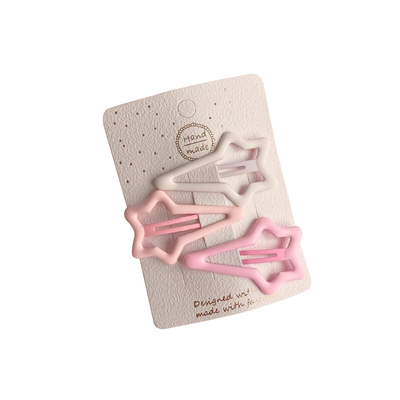 粉色星星发夹！girlfriend