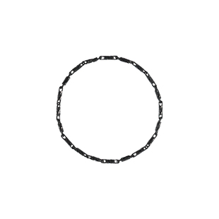 李栋旭同款xte戒指韩国九尾狐传李砚李东旭黑色软链925纯银食指戒