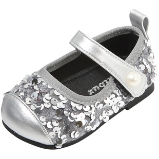 女童鞋子婴儿学步鞋儿童春款小皮鞋软底防滑女宝宝鞋公主小童单鞋