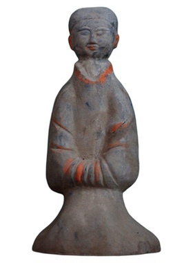 汉代仿古陶俑摆件民宿酒店装饰