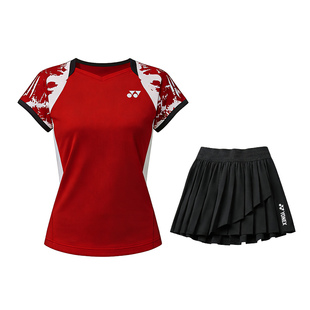 YONEX尤尼克斯男女款运动短袖巨好看羽毛球服速干透气训练服上衣